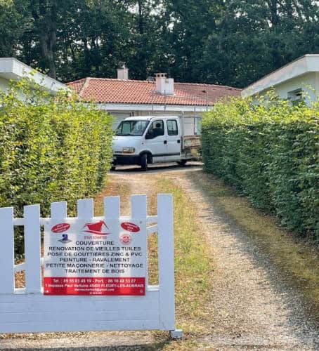 Mise en place d'un puisard dans l'Essonne